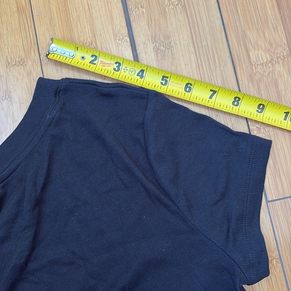 NWT! Black Short Sleeved Bodysuit - L - Picture 6 of 6